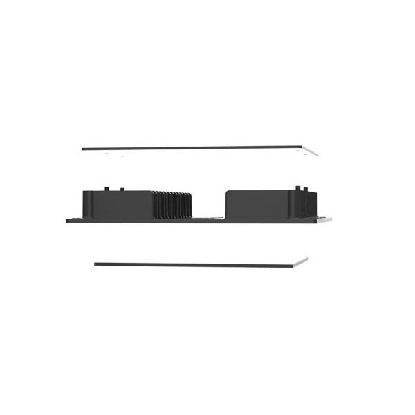 Soporte para empalme de fibra Opticom, 24 empalmes, negro (FSC24)
