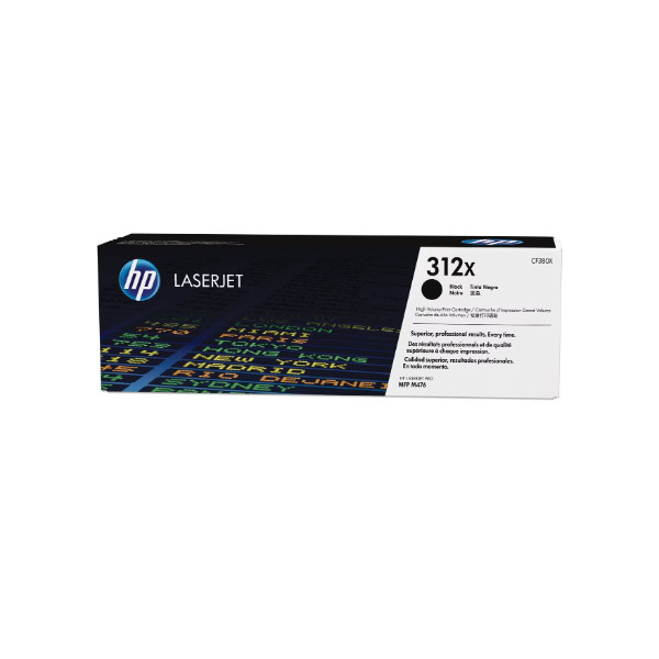 Toner original HP 312X  Color Negro de alto rendimiento