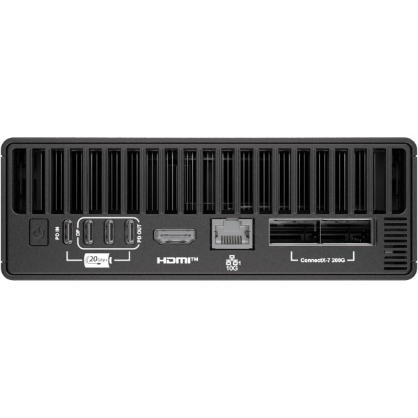 MSI EdgeXpert AI Mini Desktop NVIDIA GB10 Grace Blackwell 128 GB SSD NVMe Gen5 de 4 TB WiFi 7 NVIDIA DGX OS (Linux) (EdgeXpert13S)