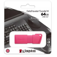 Pendrive Kingston Dtxm 64GB USB 3.2 Gen 1 NEON (Rosado)