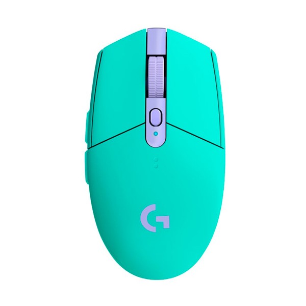 Logitech G G305 - Ratón - óptico - 6 botones - inalámbrico - 2.4 GHz - receptor inalámbrico USB - menta (910-006377)