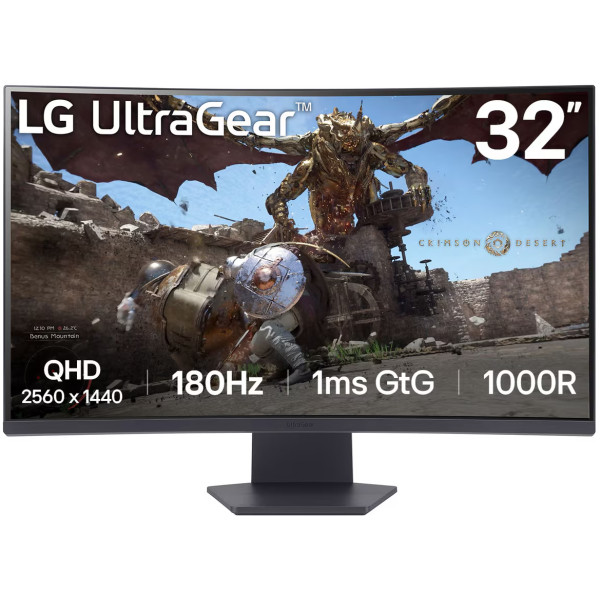 32GS60QC-Monitor LED Gaming 32in VA Curvo