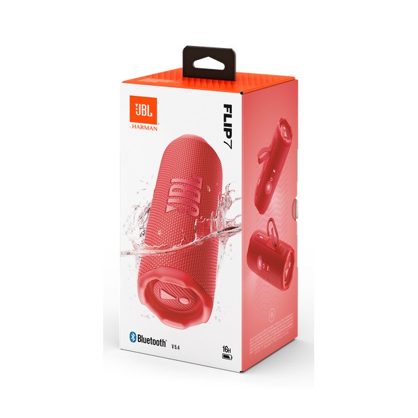 JBL - Altavoz - Rojo - Flip 7 Altavoz Bluetooth (JBLFLIP7REDAM)