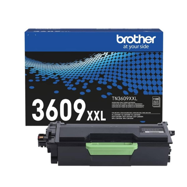 Brother  Cartucho de Toner TN3609XXL Negro (TN3609XXL)
