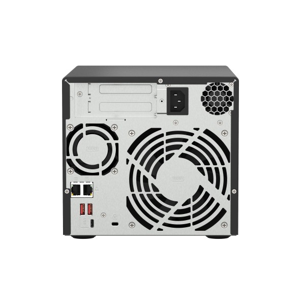 QNAP TS-473A - Servidor NAS - 4 compartimentos - SATA 6Gb/s - RAM 8 GB - 2.5 Gigabit Ethernet (TS-473A-8G-US)