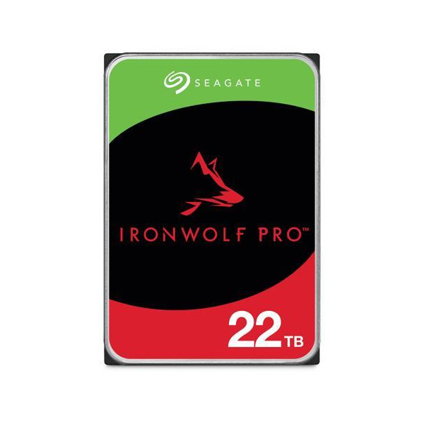 Seagate IronWolf Pro - Hard drive - Internal hard drive - 22 TB - 7200 rpm (ST22000NT001)