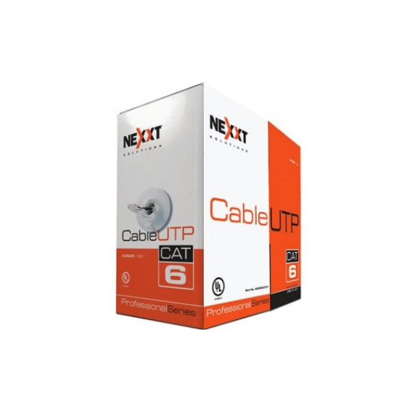 Nexxt Enterprise Cat6 U/UTP Cable 4P 23AWG CM 305m GR
