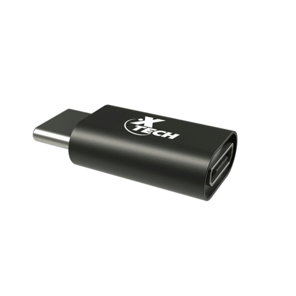 Xtech - USB adapter - USB Type C - Micro-USB Type B - Black - XTC-526 (XTC-526)