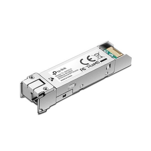 TP-Link TL-SM321A - Módulo de transceptor SFP (mini-GBIC) - 1GbE - 1000Base-BX - modo simple LC - hasta 10 km - 1550 (TX) / 1310 (RX) nm - para P/N: TL-SG3452XP V1 (TL-SM321A)