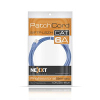 Cable de Red Nexxt Solutions Infrastructure Shielded 3 metros - RJ-45 Azul, Cat6A S/FTP