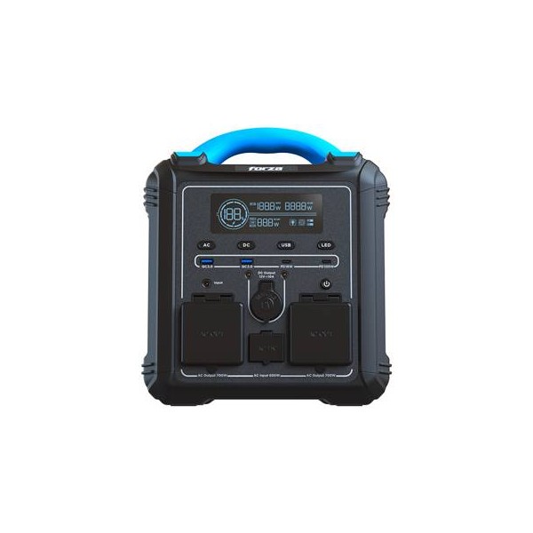 Generador eléctrico portátil Forza Titan FPP-T702-I, 700W, 220V, 551Wh, MPPT
