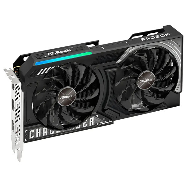 Tarjeta de Video ASRock Radeon RX 9060 XT Challenger 16GB GDDR6 OC (90-GA5QZZ-00UANZ)