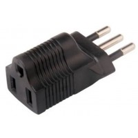 Adaptador De Corriente Americano A Nacional  10a 250v  (3 M. Gtia.)