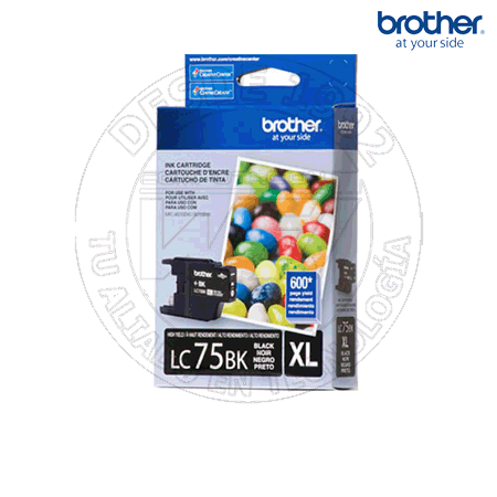 Cartucho de Tinta Brother Color Negro (LC75BK)