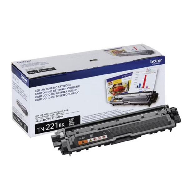 Tóner y Cartucho Láser Tn-221Bk 2500Pag Negro (TN221BK)