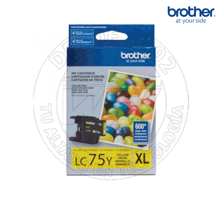 Cartucho de Tinta Brother LC75Y Amarilla (LC75Y)