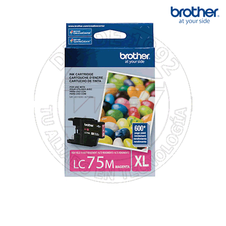 Cartucho de Tinta Brother Color Magenta (LC75M)