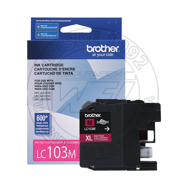 Cartucho de Tinta Brother Color Magenta (LC103M)