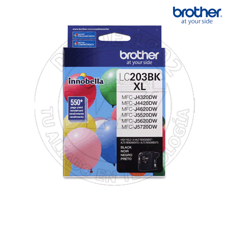 Tinta Brother Lc203bk Negro (LC203BK)