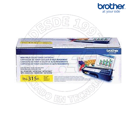 Tóner Brother Tn 315 yellow (TN315Y)