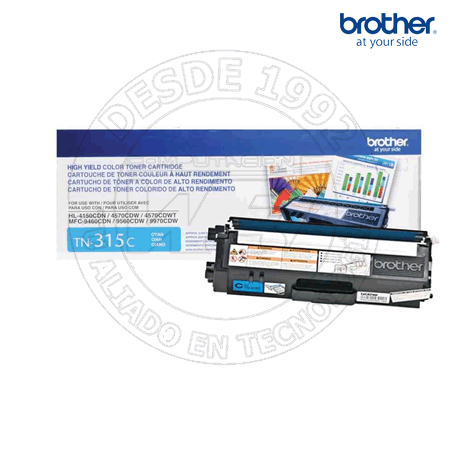 Tóner Brother Tn 315 Cyan (Hl4570)