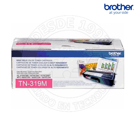 Tóner Brother Color Magenta (TN319M)