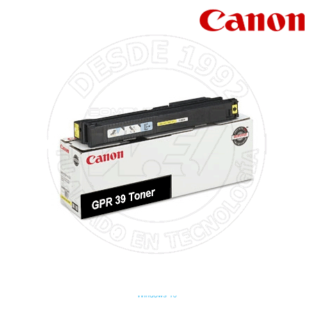 Tóner Canon Gpr-39 Color Negro (2787B003)