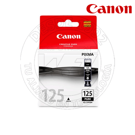 Cartucho de Tinta Canon  Pgi-125 Color Negro 