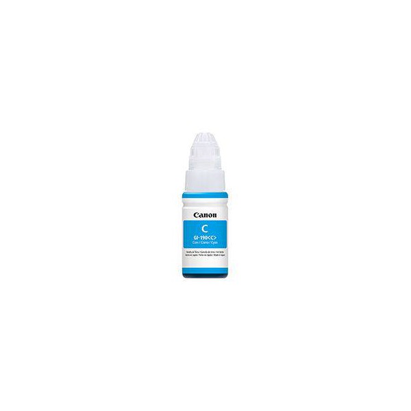 Botella De Tinta Canon Color Cyan Gi-190 (0668C001)