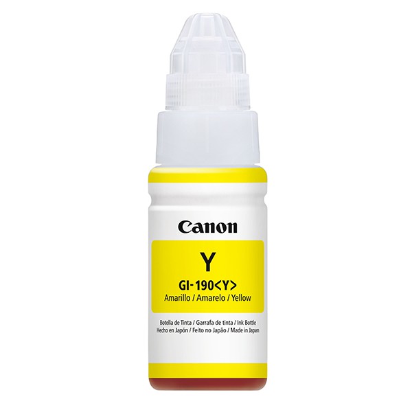 Botella De Tinta Canon Color Amarillo Gi-190 (0670C001)