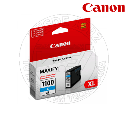 Cartucho de Tinta Originales Canon  Pgi-1100Xl Color Cyan (9208B001)