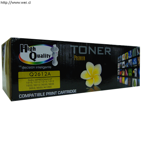 Tóner GTC Alternativo Q2612a Color Negro