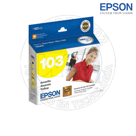 Tinta Epson Yellow T103420 (T103420-AL)