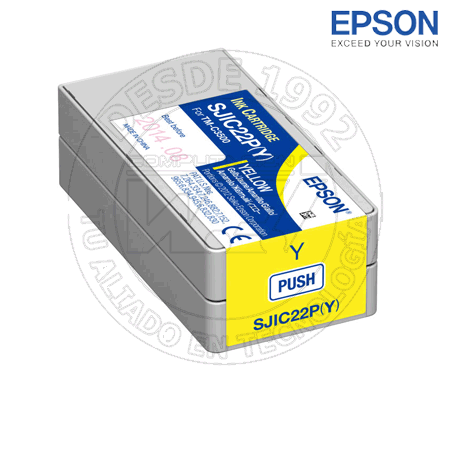 Cartucho de Tinta Original Epson Sjic22p(y (C33S020583)