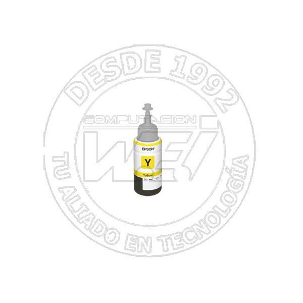Botella de Tinta Epson T673420-Al Amarillo Serie 800