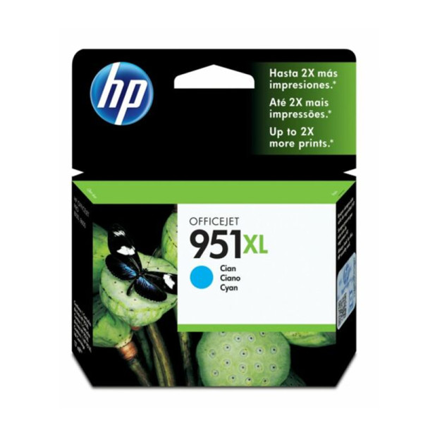 Cartucho de Tinta HP 951Xl Color Cyan (CN046AL)