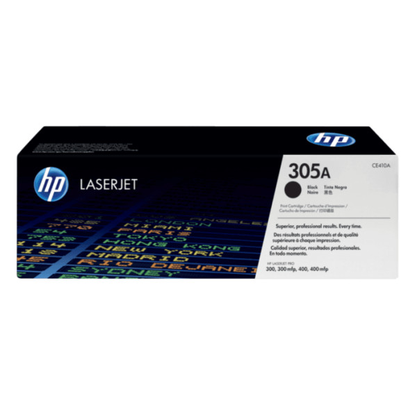 Tóner HP LaserJet Original  305A Color Negro