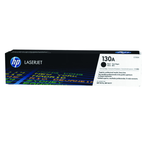 Tóner HP LaserJet Original  130A Negro