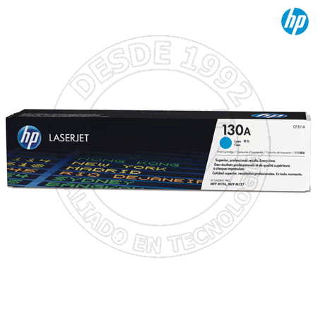 Toner 130a - 1 X Cyan (CF351A)