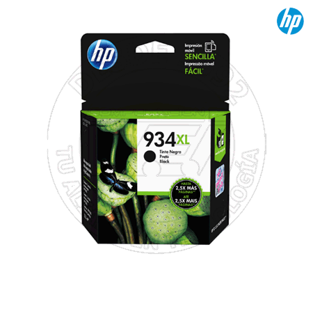 Cartucho de Tinta HP 934Xl Color Negro (C2P23AL)