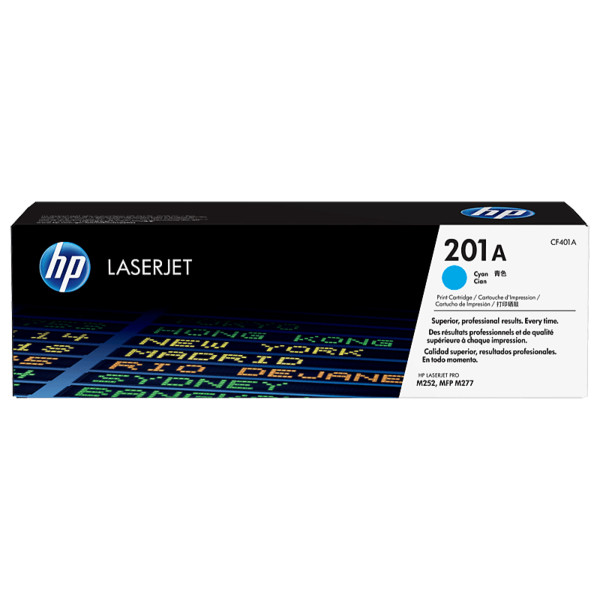 Tóner HP LaserJet Original  201A Cyan