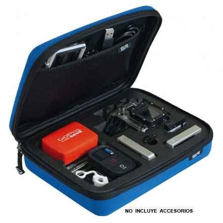 Case Porta Accesorios  Webcamgopro  Azul (No Incluye Accesorios Ni Cámara) (CASE0740617)