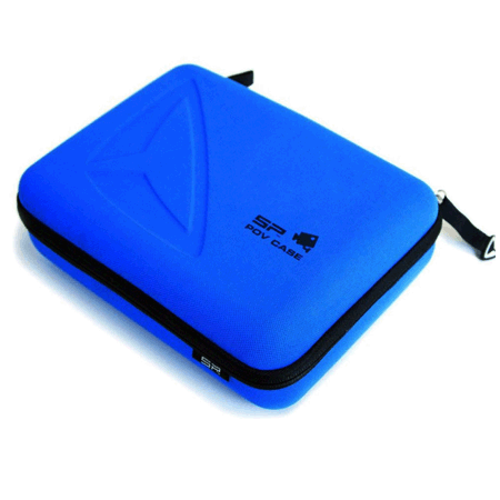 Case Porta Accesorios  Webcamgopro  Azul (No Incluye Accesorios Ni Cámara)