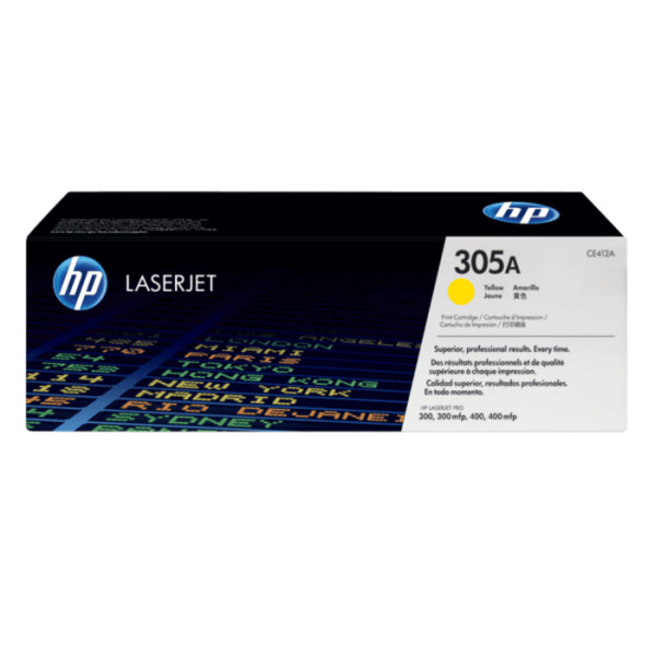 Tóner HP LaserJet Original  305A Amarillo