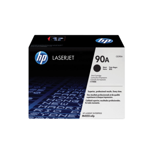 Tóner HP LaserJet Original  90A Negro (CE390A)