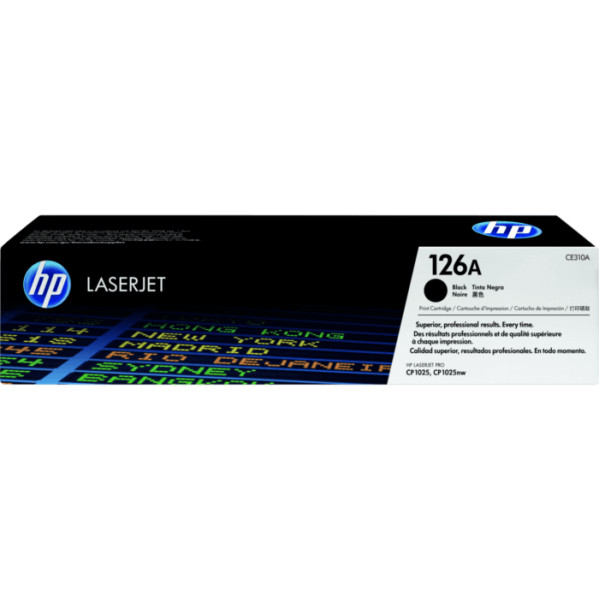 Tóner HP LaserJet Original   126A Negro