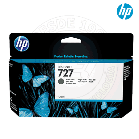 Cartucho de Tinta HP 727 Color Negro