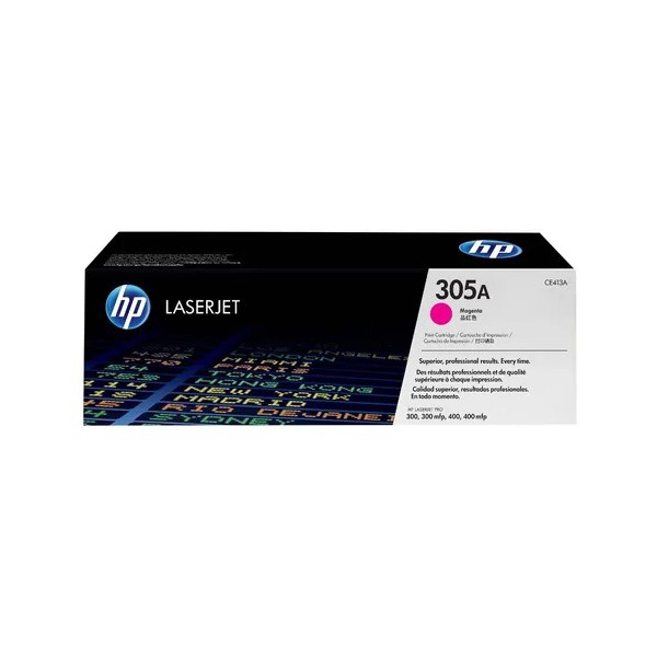 Tóner HP LaserJet Original  305A Magenta (CE413A)