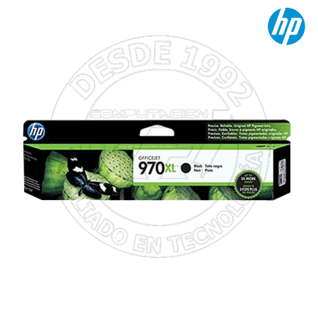 Cartucho de Tinta HP 970XL Color Negro (CN625AM)
