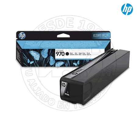 Cartucho de Tinta HP  970 Color Negro